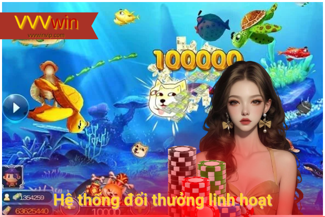 Ông Trùm Bắn Cá Là Gì? Nên Chơi Bắn Cá Ở Đâu? VVVwin có hệ thống đổi thưởng linh hoạt