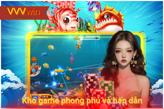 Ông Trùm Bắn Cá Là Gì? Nên Chơi Bắn Cá Ở Đâu? VVVwin có kho game phong phú và hấp dẫn